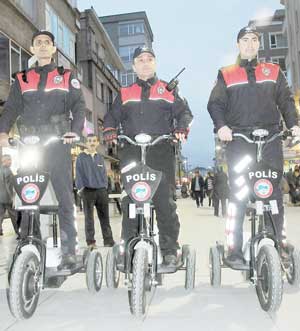 SAMSUN'DA POLİS 'GİNGER' KULLANACAK
