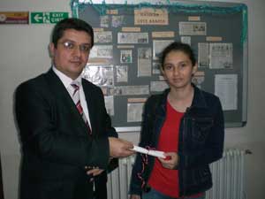Anafen'den TEOG'da başarılı öğrencilerine 'onur belgesi'