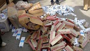Çorum'da 19 Bin Paket Kaçak Sigara Ele Geçirildi