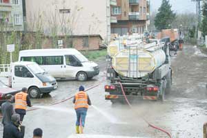 İlkadım'dan Terme'ye Yardım Eli