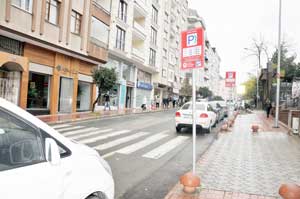 Samsun'da parkomat biletinin sahtesini bastılar