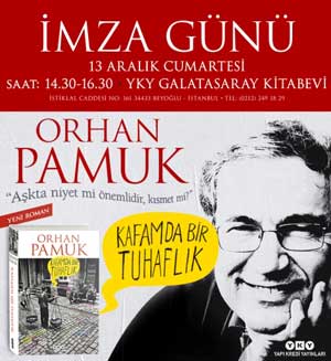 Orhan Pamuk, okurlarıyla buluşuyor