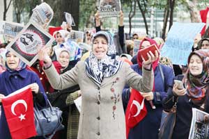 Samsun Adliyesi önünde demokrasi nöbeti