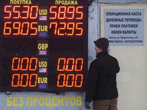 Rusyada dolar sert düştü, borsalar yükselişte