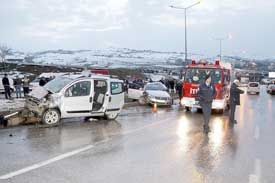 Samsun'da kaza: 1 ölü 2 yaralı