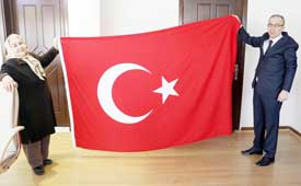 'Bayrak Ana' Samsun'da