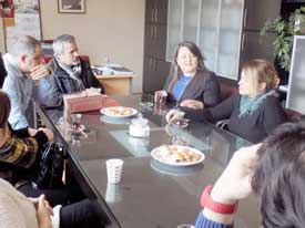 MARAŞ'IN STK ZİYARETLERİ SÜRÜYOR
