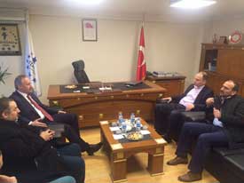 ÖZDEN TÜMSİAD'I ZİYARET ETTİ