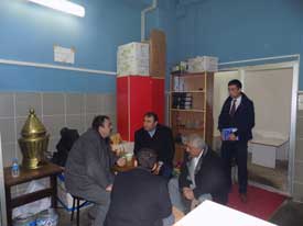 KURUOĞLUN'DAN BALIK HALİNE ZİYARET
