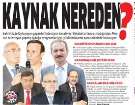 'KAYNAK NEREDEN' MANŞETİMİZE YORUM BOMBARDIMANI!