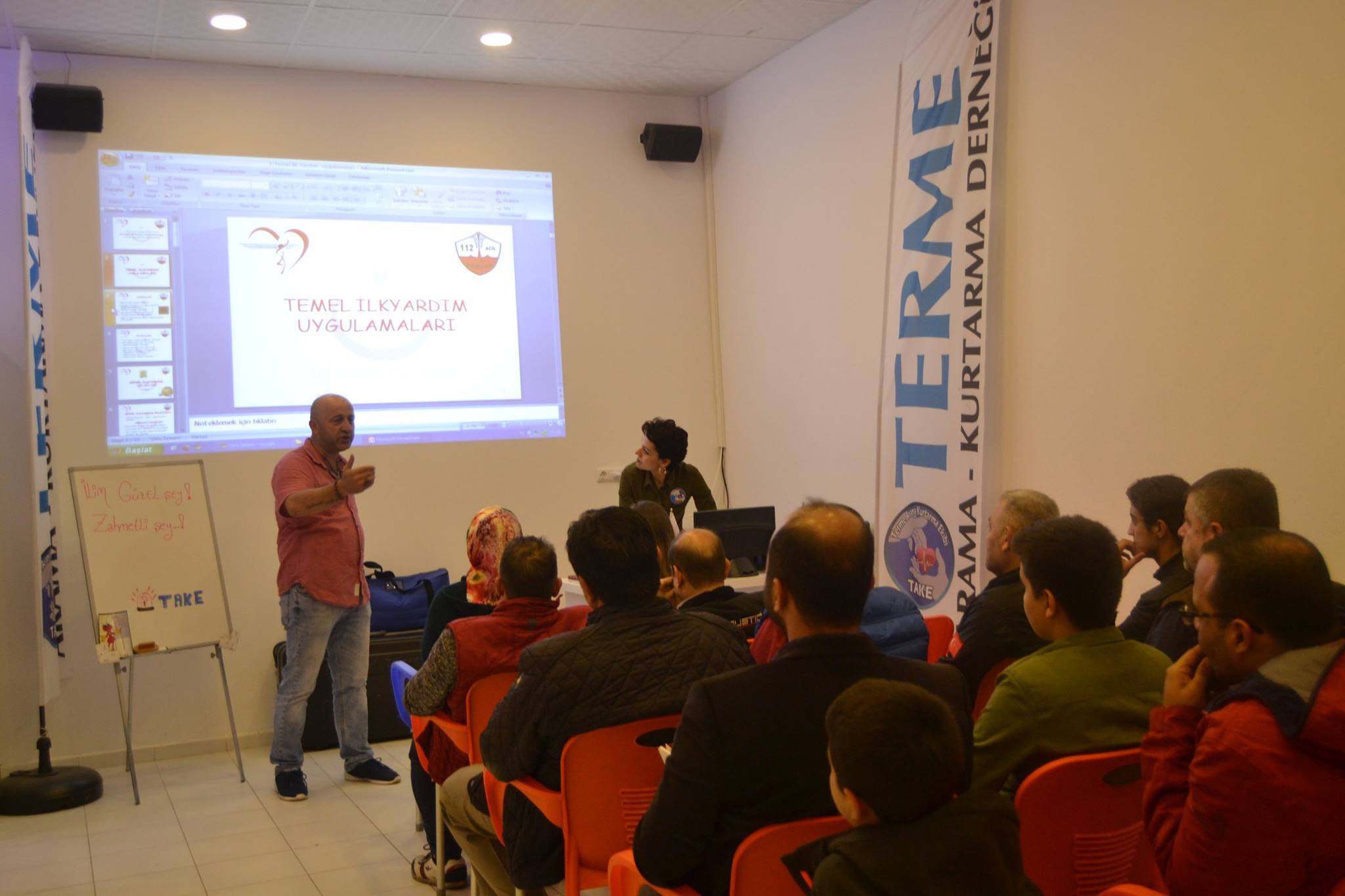 TAKE’DEN İLK YARDIM KURSU