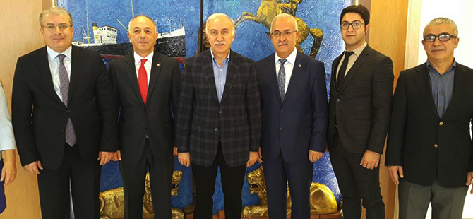 VALİ ŞAHİN PTT KAHVALTISINDA