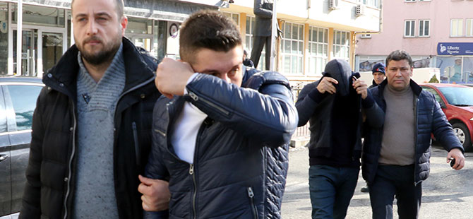 Marketten yağ, çocuk bezi çalan iki şüpheli yakalandı
