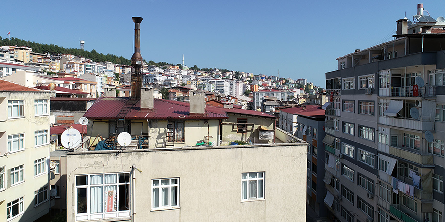 PÜSKÜRTMELİ BACALAR DRONE İLE DENETLENİYOR