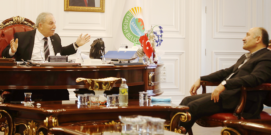 MİLLETVEKİLİ USTA’DAN BAŞKAN DEMİRTAŞ’A ZİYARET