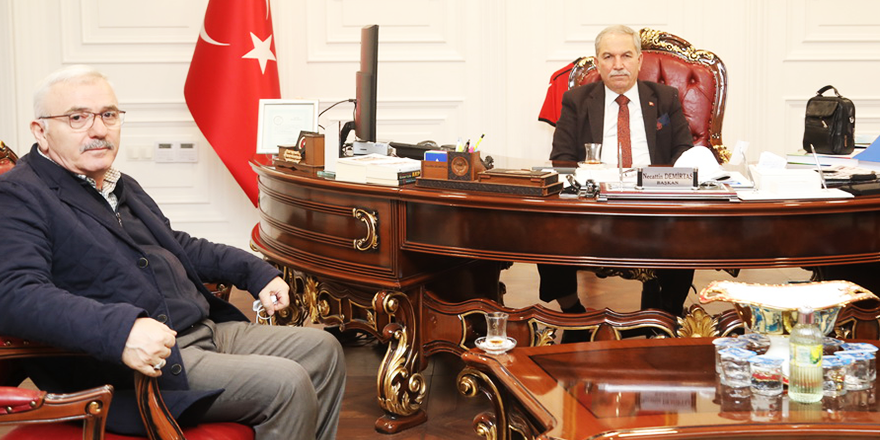 KALDIRIM’DAN BAŞKAN DEMİRTAŞ’A ZİYARET