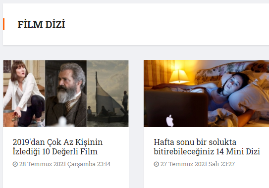 Birbirinde Farklı Türde Dizi İzleme