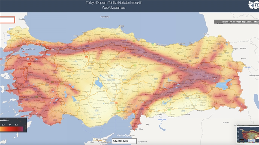 AFAD DAN HARİTA UYGULAMASI