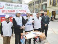 ÖĞRETMENLERDEN İMZA KAMPANYASI