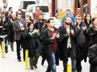 Samsun'da avukatlar Elçi için yürüdü