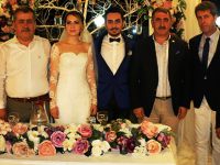 DÜĞÜN MERASİMİNE KATILDI