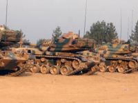 CERABLUS'UN BATISINDA BİR TANK VURULDU