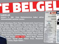 İŞTE BELGELER
