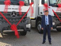 BELEDİYE'YE YENİ ARAÇ