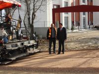 HASTANE YOLU TAMAMLANIYOR