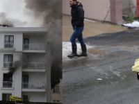 RİZE'DE YANGIN