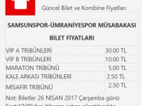 BİLETLER SATIŞA ÇIKTI