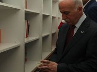 Atakum Anadolu İmam Hatip Lisesi kütüphanesi açıldı