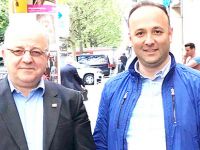 AKCAGÖZ, BERLİN'DE CHP'LİLERLE BULUŞTU