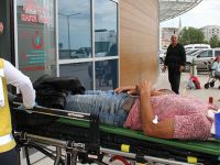 Bafra'da trafik kazası: 1 yaralı