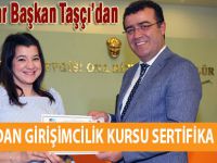 ATAKUM BELEDİYESİ' NDENGİRİŞİMCİLİK KURSU SERTİFİKA TÖRENİ