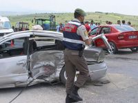 Samsun'da trafik kazası: 8 yaralı