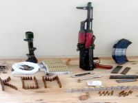 Samsun'da bir evde silah ve mühimmat bulundu