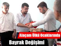 Alaçam Ülkü Ocaklarında Bayrak Değişimi
