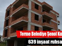 Terme'de 639 binaya ruhsat