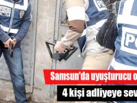 Samsun'da uyuşturucu operasyonu