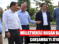 MİLLETVEKİLİ HASAN BASRİ KURT, ÇARŞAMBA’YI ZİYARET ETTİ