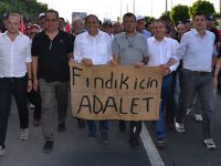 KEMAL ZEYBEK FINDIK ÜRETİCİLERİNİN YANINDA