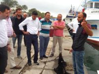 Balıkçıların Sıkıntılarını Dinledi