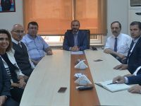 Orhan Kırcalı ile Bafra TSO’da Toplantı