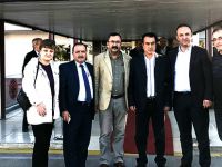 AKCAGÖZ’DEN BAYKAL’A GEÇMİŞ OLSUN ZİYARETİ