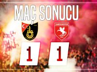 Samsunspor- İstanbulspor karşılaşması sona erdi