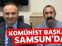 Komünist başkan Samsun'da