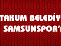 Atakum Belediyespor’dan Samsunspor’a destek