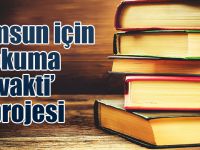 "Samsun için okuma vakti" projesi