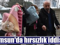 Samsun'da hırsızlık iddiası